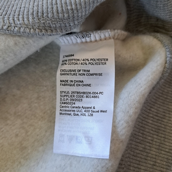 Tommy Hilfiger Youth Sweatshirt Grey Size 18/20 Unisex Fleece Crewneck Pullover - Picture 7 of 9